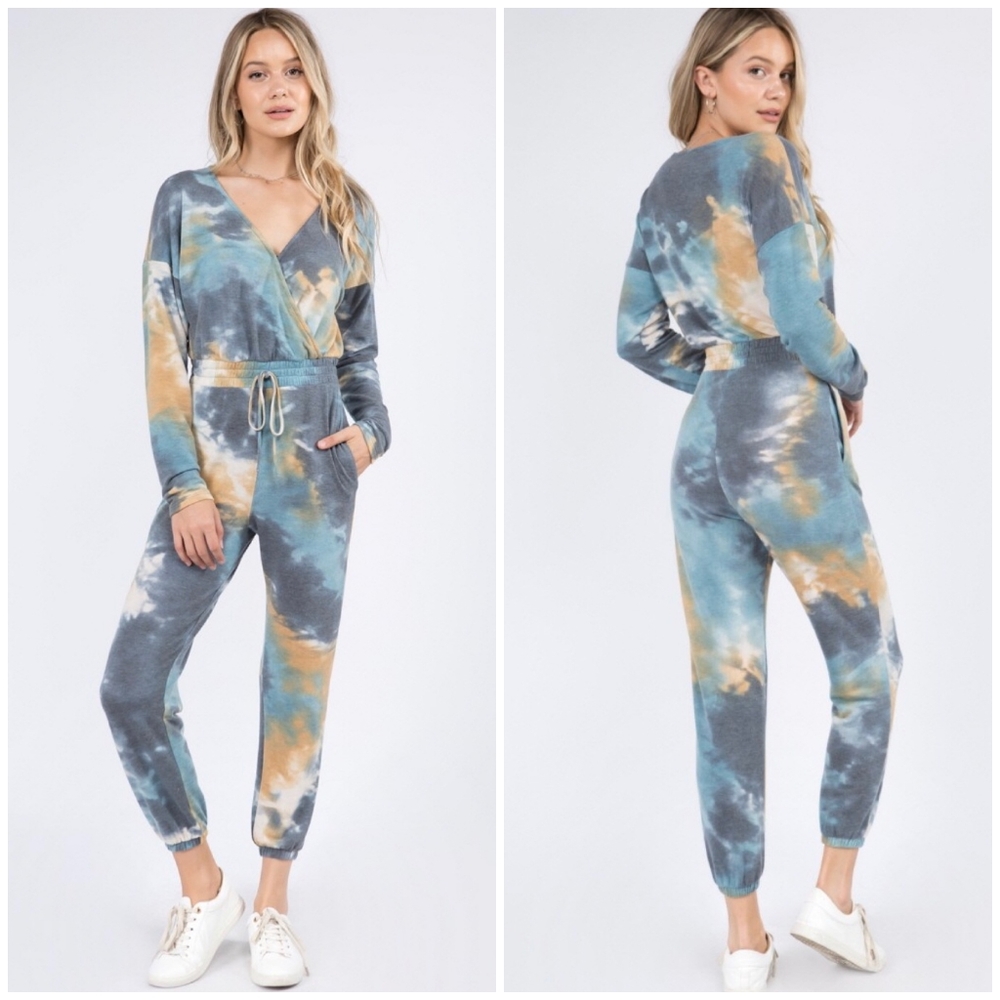 Whiteroom + Cactus Tie-Dye Jumpsuit